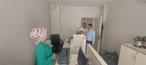 Sayın Kaymakamımız Halil YAZICI ilçemiz Malmüdürlüğünde incelemelerde bulundu.